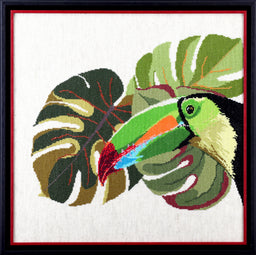 219261 - PAKO 45X45cm TOUCAN COUNTED CROSS STITCH KIT