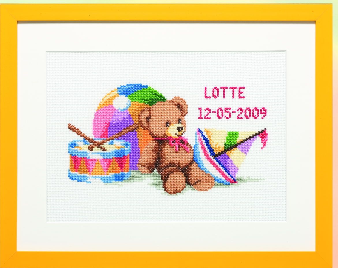 225294 - PAKO 39X31cm TOYS COUNTED CROSS STITCH KIT