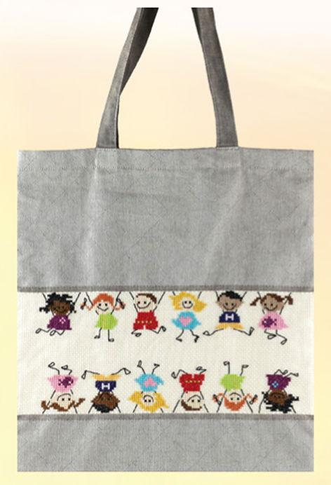 250360 - PAKO 36X41cm BAG - CHILDREN (10 tpi cotton) COUNTED THREAD