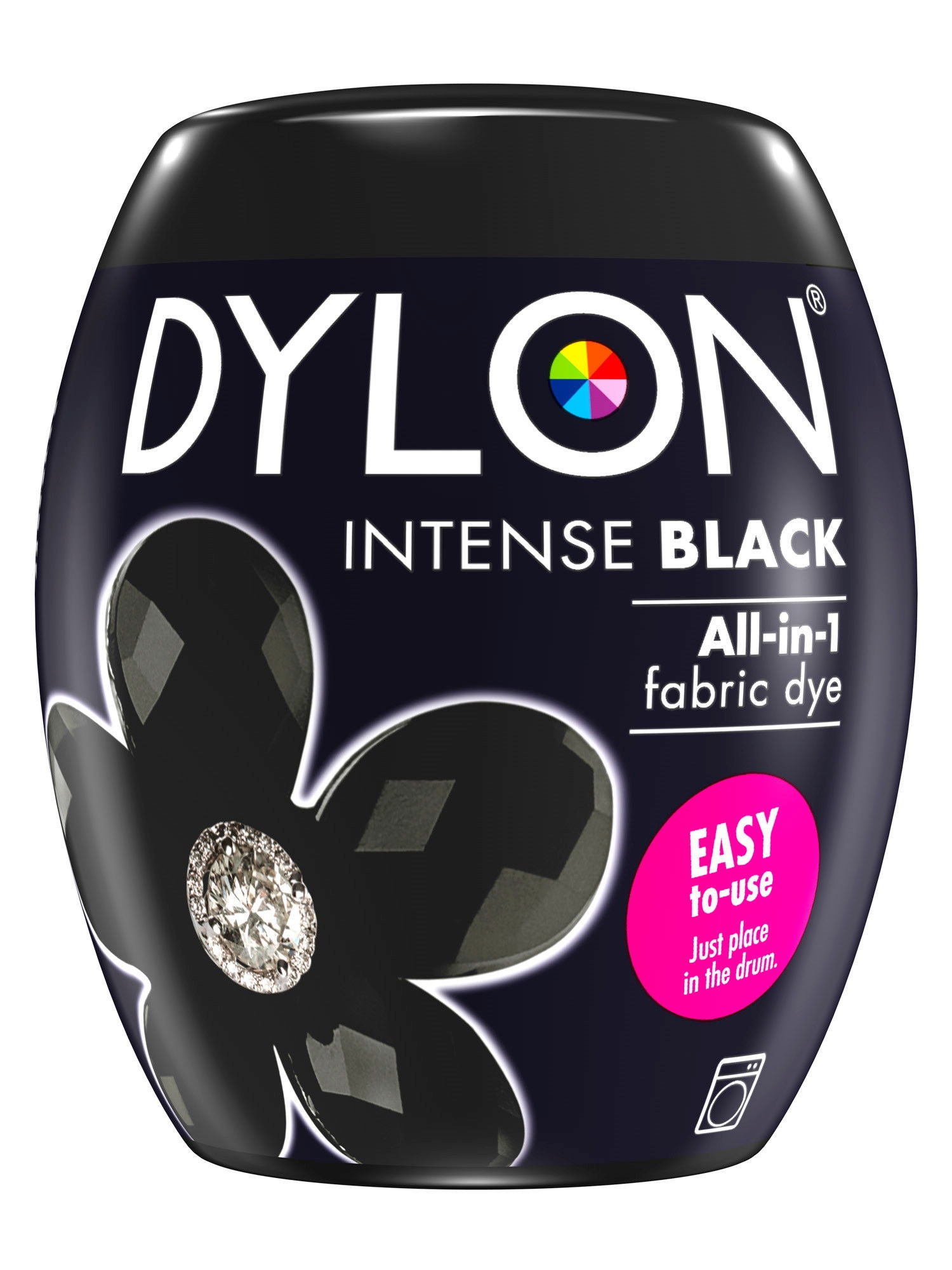 2906102  DYLON MACHINE DYE POD INTENSE BLACK  (350G)