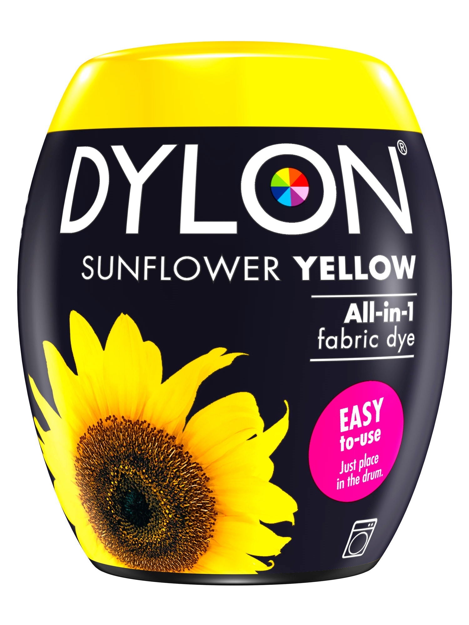 2906336  DYLON MACHINE DYE POD SUNFLOWER YELLOW (350G)