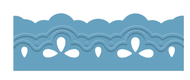 292389  ***EYELET LACE EMBOSSING BORDER PUNCH
