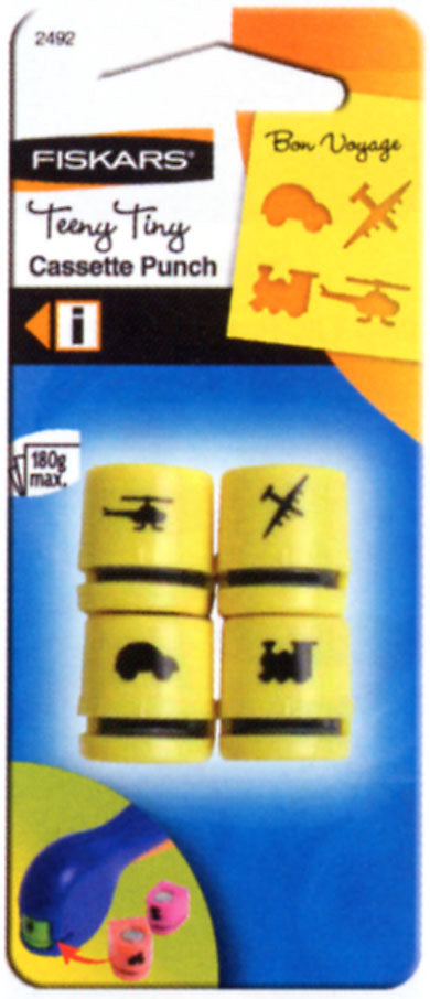 292492   ***FISKAR TEENY TINY CASS PUNCH BON VOYAGE