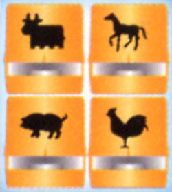 292496  ***FISKAR TEENY TINY CASS PUNCH FARM FRIENDS