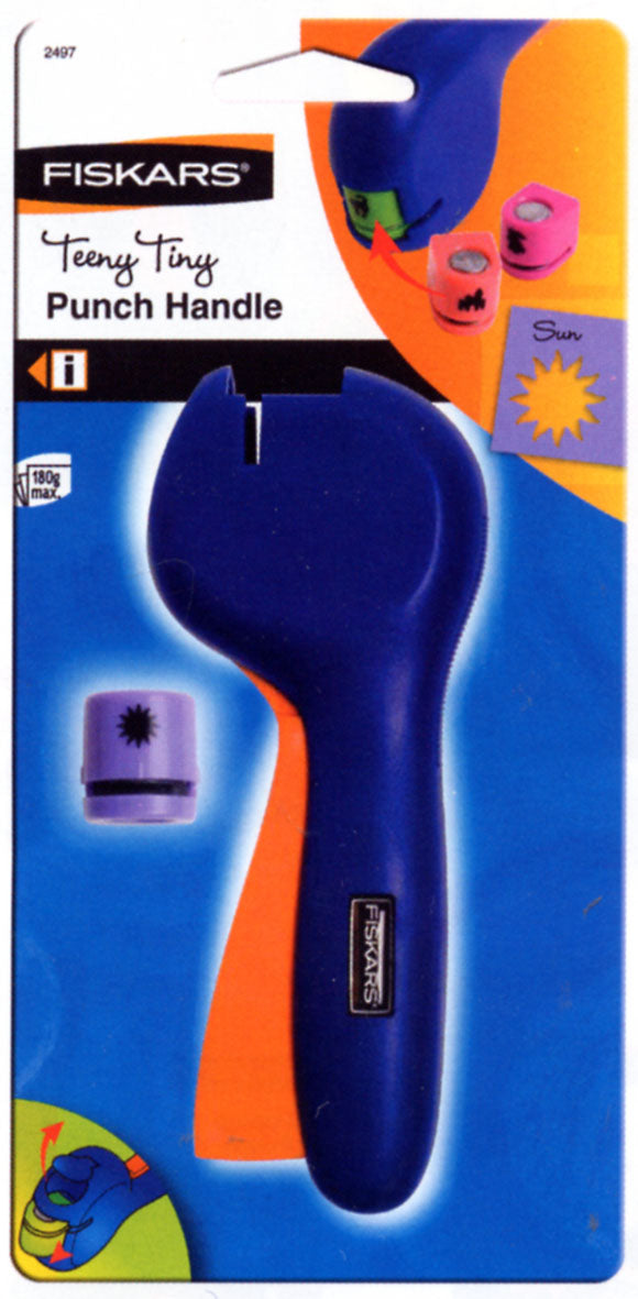 292497  ***FISKAR TEENY TINY PUNCH & 1 DIE
