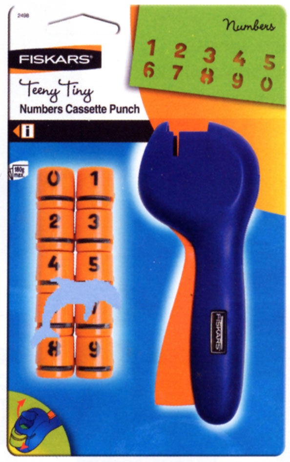 292498  ***FISKAR TEENY TINY PUNCH & 1 DIE