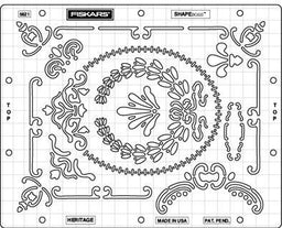 295621 - ***FISKARS SHAPEBOSS STENCILS HERITAGE