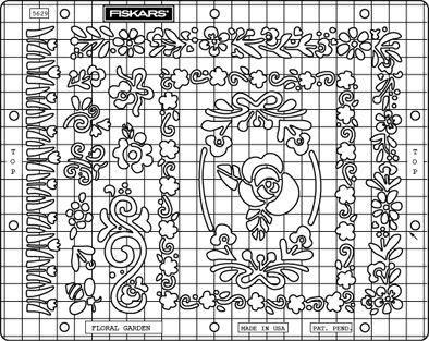 295629 - ***FISKARS SHAPEBOSS STENCILS FLOWERS