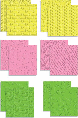 5686 - **295686 ASSORTMENT 3 PACK 6 TEXTURE PLATES