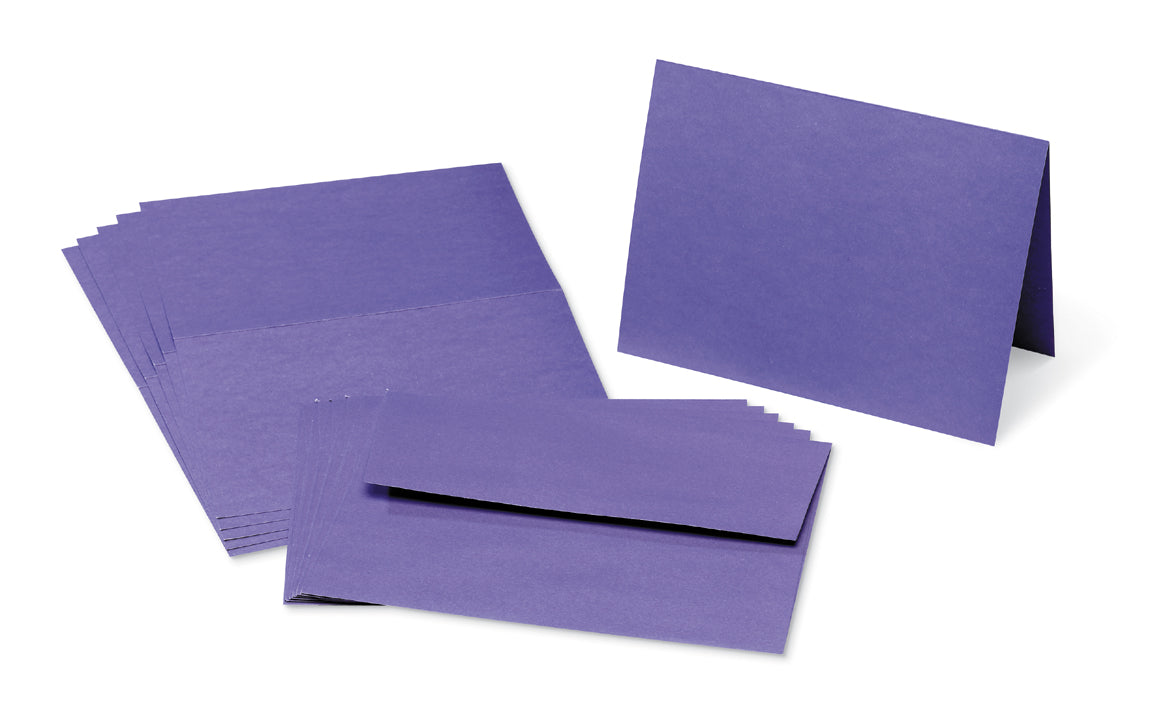 295699  ***FISKARS CARDS AND ENVELOPES PURPLE