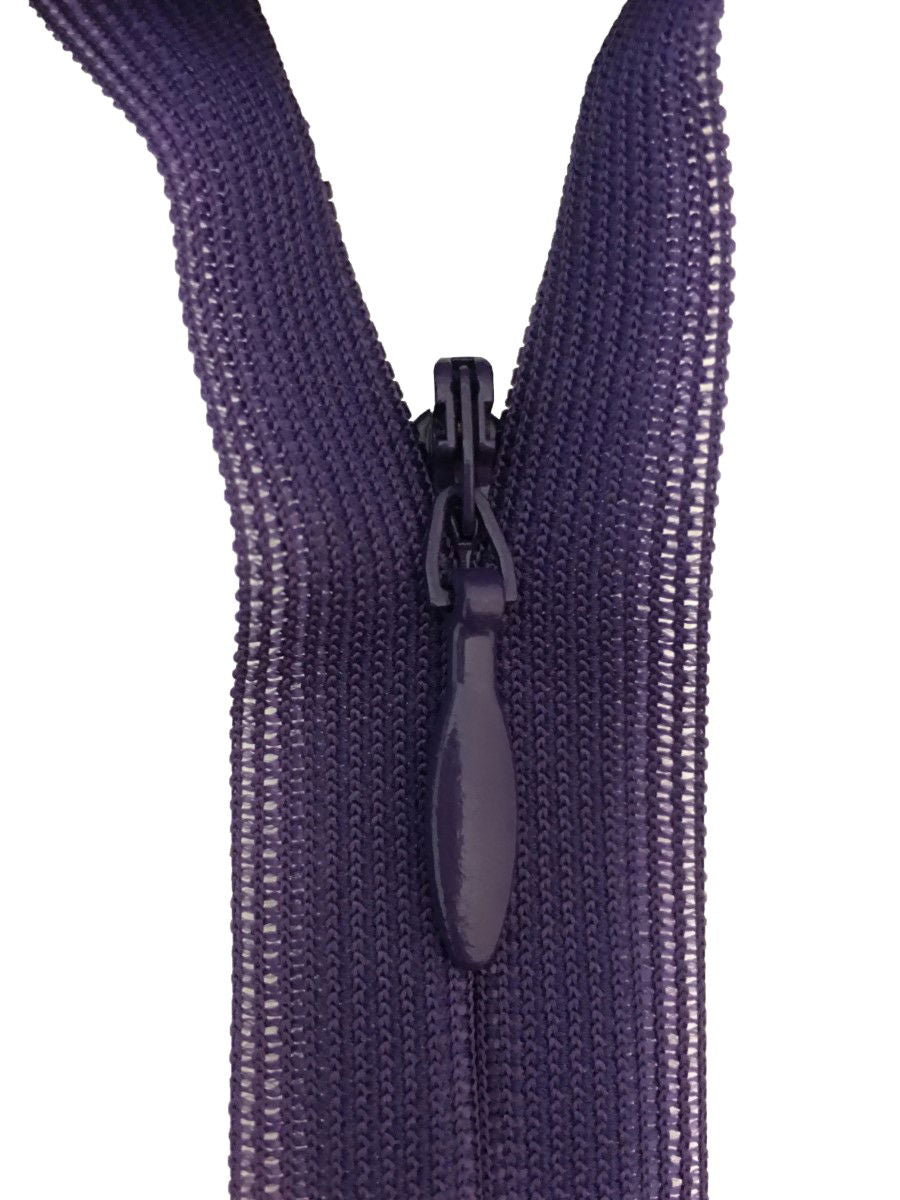 2CC-22-866 - YKK BEULON L/W CONCEAL ZIP 22 inch 56 cm 866 GRAPPA