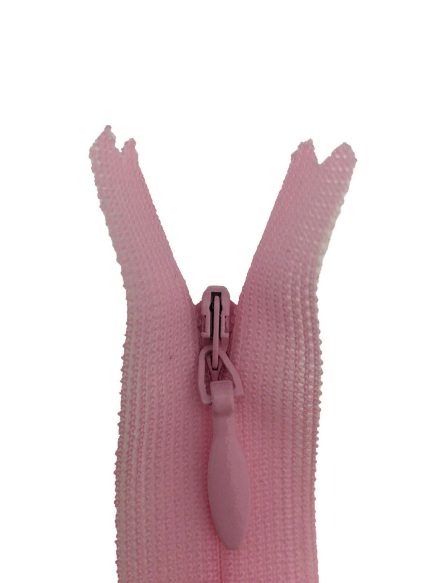 2CC-9-513 - YKK BEULON L/W CONCEAL ZIP 9 inch 23 cm 513 PINK