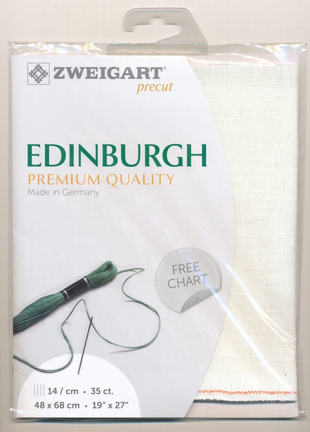 3217-100-PK - EDINBURGH 36  CT LINEN 48 x 68 cm 100 WHITE