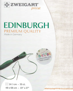 3217-1079-PK - EDINBURGH 36 CT LINEN 48x68cm 1079 VINTAGE LT BEIGE