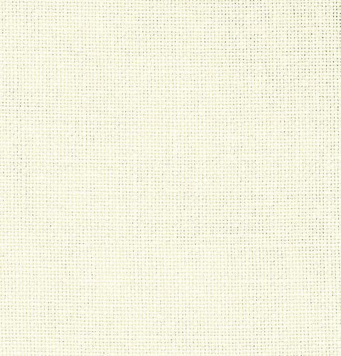 3281-101- CASHEL 100% LINEN 28 CT 101 ANT WHITE 140 cm