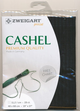 3281-720-PK - CASHEL 100% LINEN 28CT 48X68CM 720 BLACK