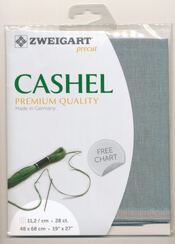 3281-778-PK - CASHEL 100% LINEN 28CT (48x68cm) 705 DARK GREY