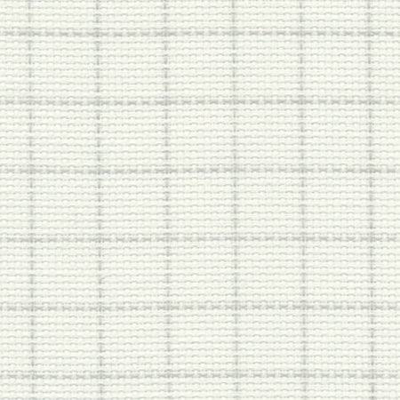 3507-1219 - AIDA EASY COUNT GRID 18 count col 1219 WHITE 110CM