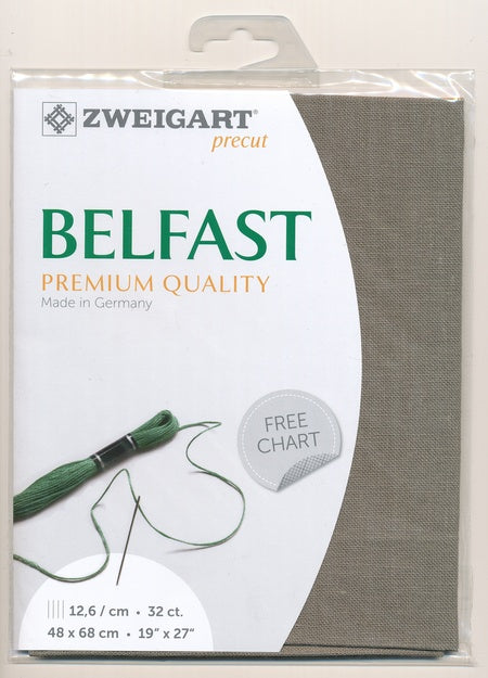 3609-53-PK - BELFAST 100% LINEN 53 NATURAL 48 x 68cm