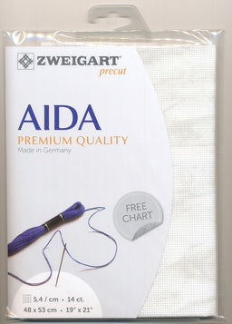 3706-1079-PK - COTTON VINTAGE AIDA 14CT 1079 LT BEIGE 48 x 53cm