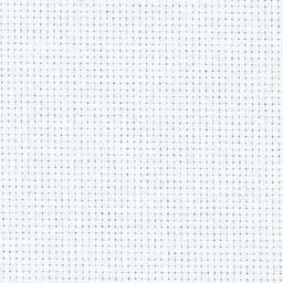 3706-100- COTTON AIDA STERN 14 CT 100 WHITE 110 cm