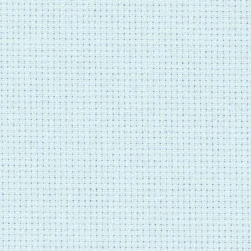 3706-550- COTTON AIDA STERN 14 CT PALE BLUE 110 cm