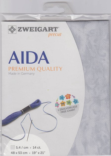 3706-7729-PK - COTTON AIDA STERN 14CT 48x53cm 7729 VINTAGE GREY