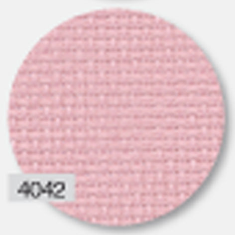 3793-4042-PK - **FEIN AIDA 18CT (48 x 53cm) 4042 PINK
