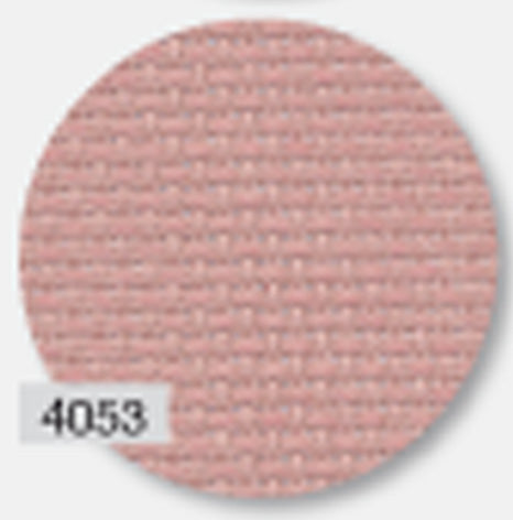 3793-4053-PK - **FEIN AIDA 18CT (48 x 53cm) 4053 DUSKY PINK