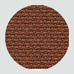 3793-9024-PK - **FEIN AIDA 18CT (48 x 53cm) 9024 BROWN