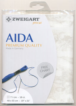 3793-1079-PK - VINTAGE FEIN AIDA 18CT 1079 LT BEIGE 48 x 53cm