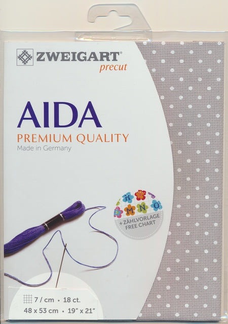 3793-7349-PK - FEIN AIDA 18CT (48 x 53cm)  7349 PETIT POINT