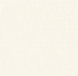 3835-101- LUGANA E/WEAVE 25 CT 101 ANTQ WHITE 140 cm