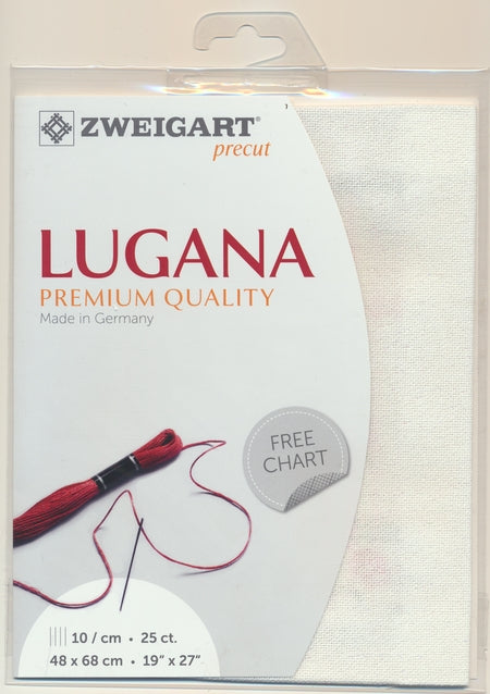 3835-11-PK - LUGANA E/WEAVE 25CT(48x68cm) 11 IRISE/OPAL