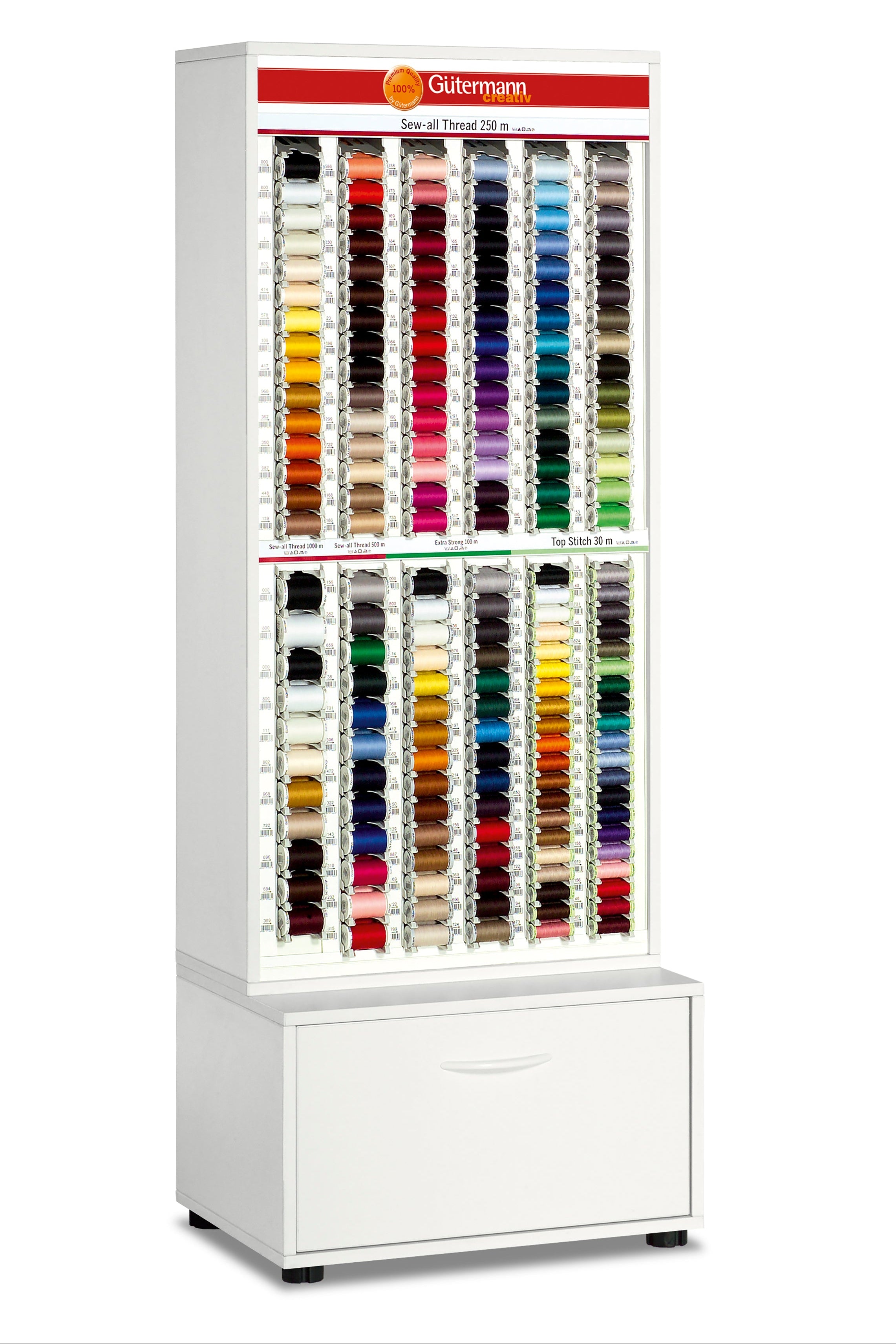 SVK252-13 - GUTERMANN STAND Sew-all 250m, 500m, 1000m Top stitch 30m - Extra strong 100m