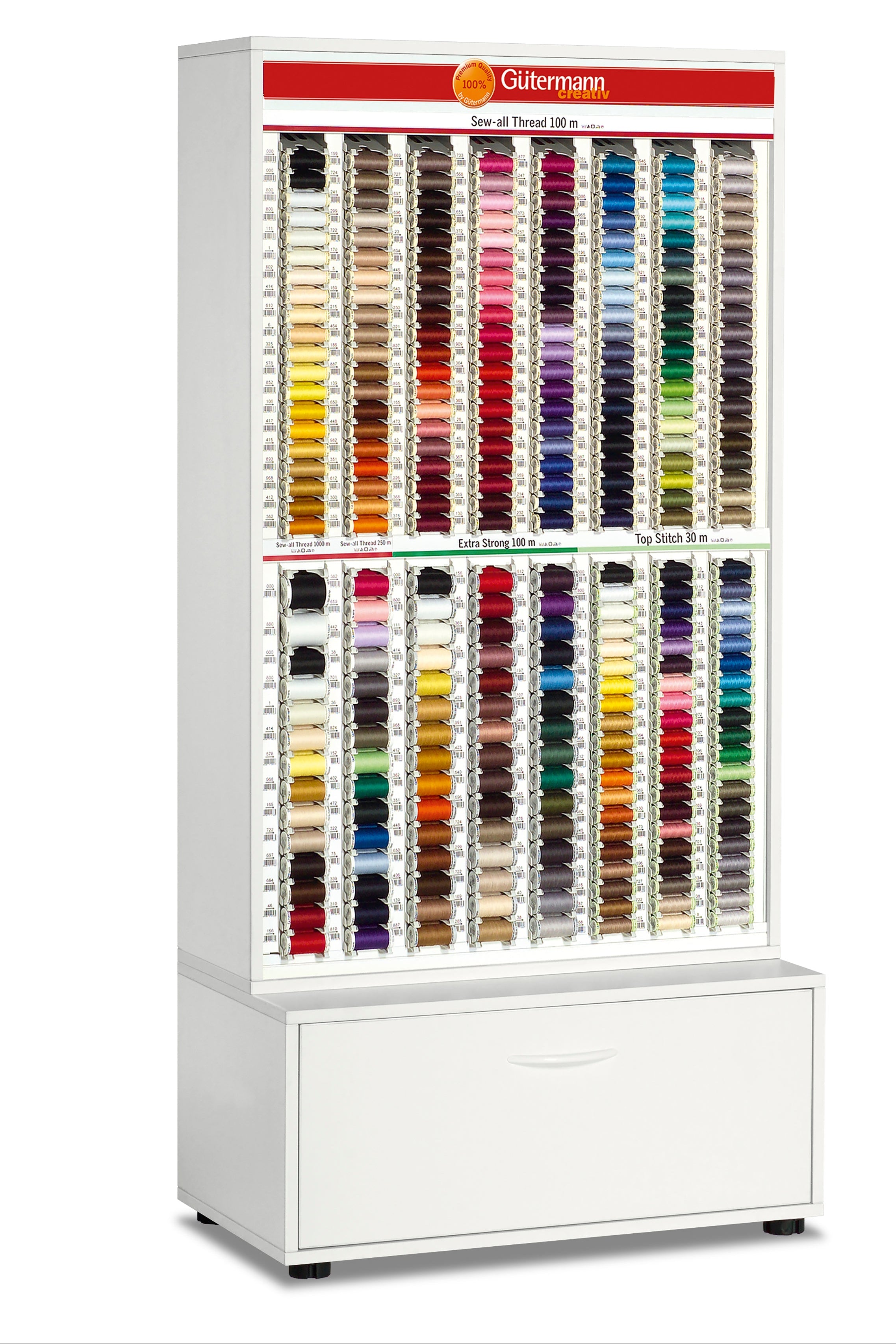 SVK336-9 - GUTERMANN STAND Sew all 100m, 250m & 1000m. Top stitch 30m - Extra strong 100m