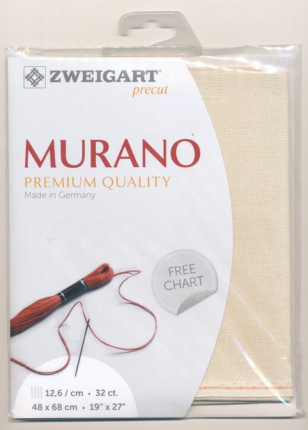 3984-264-PK - MURANO E/WEAVE 32CT 264 CREAM 48 x 68cm