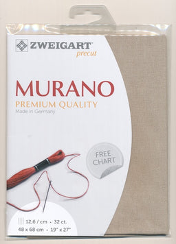 3984-779-PK - MURANO E/WEAVE 32CT 779 OATMEAL 48 x 68cm