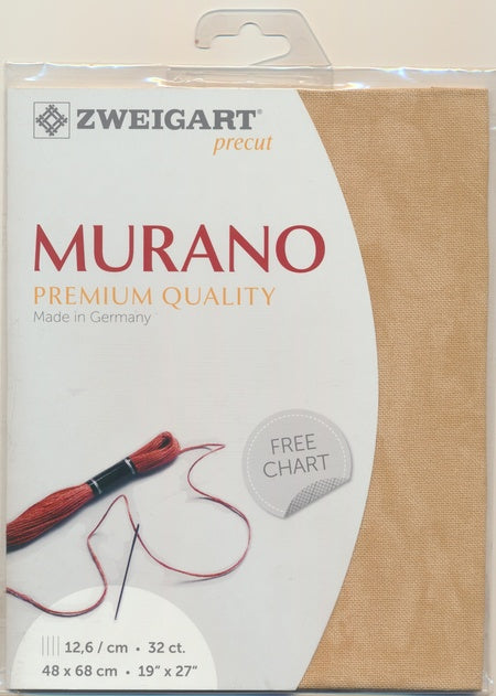 3984-3009-PK - MURANO E/WEAVE 32CT (48x68) 3009 VINTAGE BEIGE