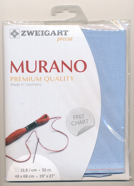 3984-503-PK - MURANO E/WEAVE 32CT (48x68) 503 BABY BLUE