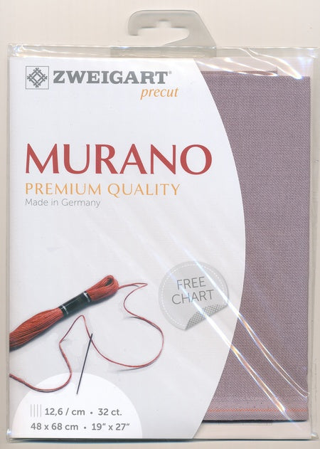 3984-5045-PK - MURANO E/WEAVE 32CT (48x68) 5045 PURPLE