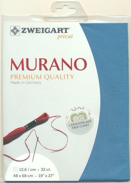 3984-5152-PK - MURANO E/WEAVE 32CT (48x68) 5152 ROYAL BLUE