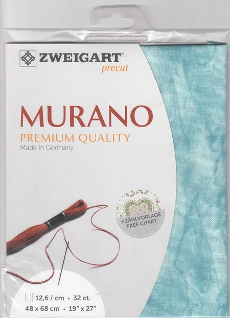 3984-5439-PK - MURANO E/WEAVE 32CT (48x68) VINTAGE BLUE