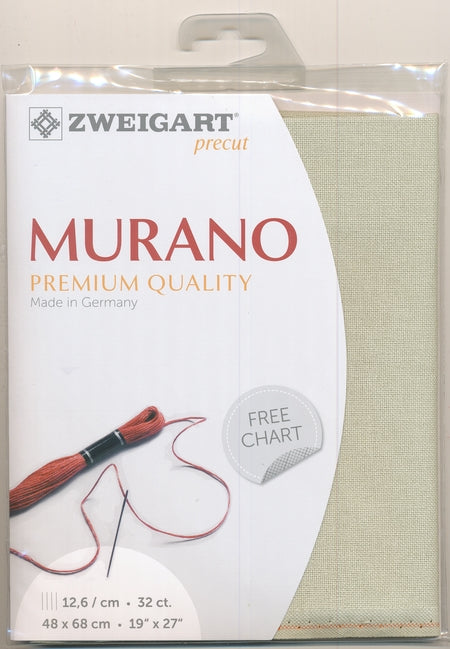 3984-6047-PK - MURANO E/WEAVE 32CT (48x68) 6047 PALE GREEN
