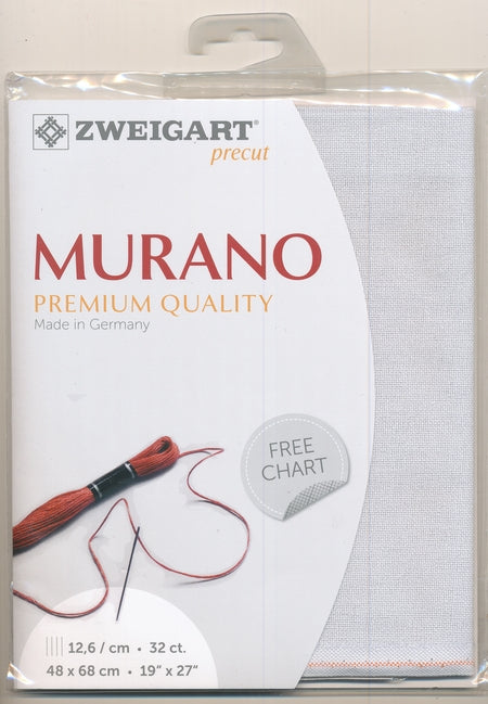 3984-7011-PK - MURANO E/WEAVE 32CT (48x68) 7011 LIGHT GREY