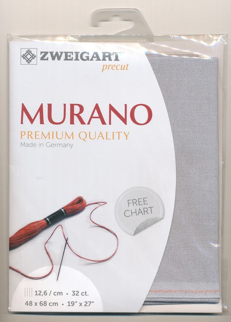 3984-705-PK - MURANO E/WEAVE 32CT (48x68) 705 GREY