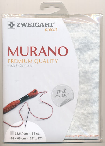 3984-7139-PK - MURANO E/WEAVE 32CT (48x68) 7139 VINTAGE LIGHT GREY