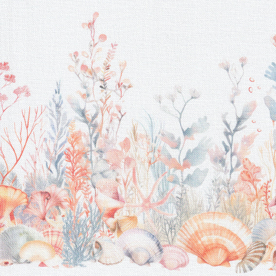 3984-90001-PK - MURANO E/WEAVE 32CT (48x68) 90001 CORAL REEF