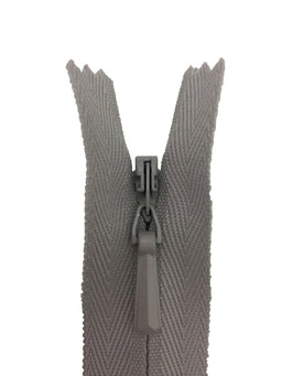 3CC-16-336 - YKK CONCEALED ZIP 16 inch 41 cm  336 LT GREY