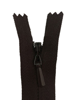 3CC-16-570 - YKK CONCEALED ZIP 16 inch 41 cm 570 MID BROWN